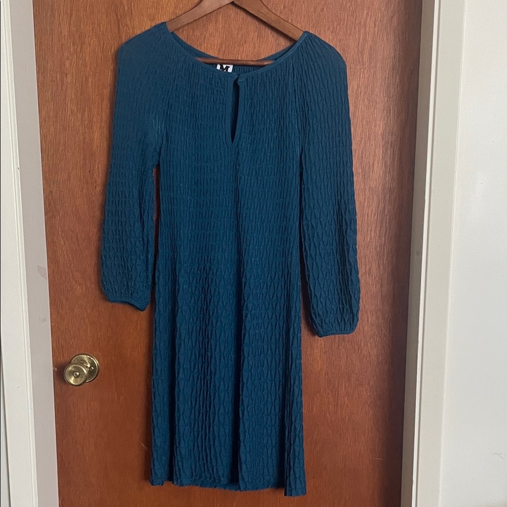 Missoni Teal 3/4 Sleeve Dress